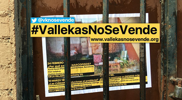 Vallekas No Se Vende - Movimiento vecinal contra la degradación del barrio