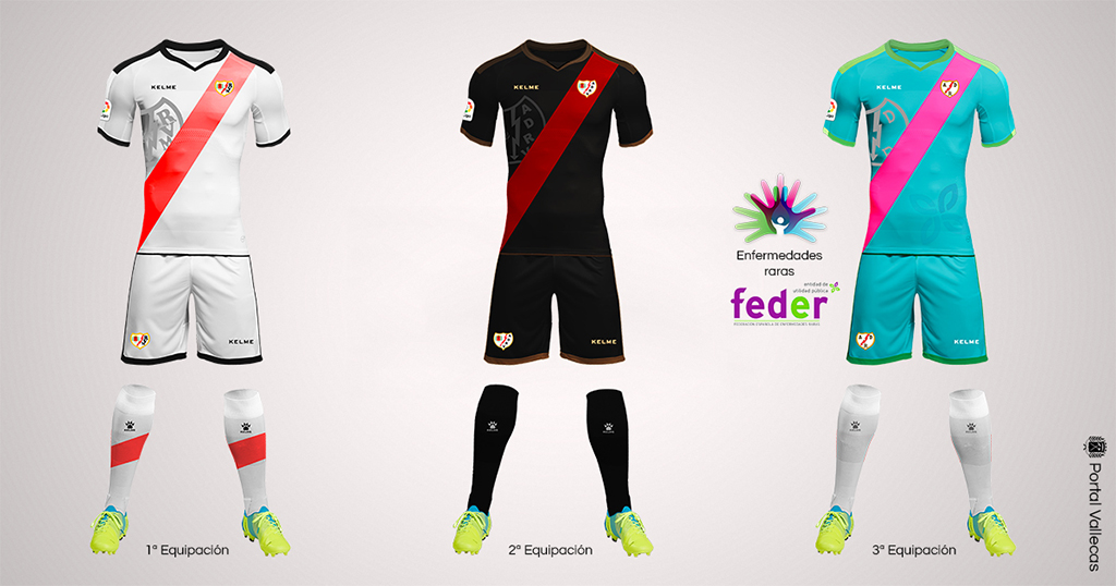 segunda equipacion rayo vallecano 2019