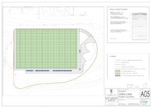 Plano del campo de rugby de Los Arbolitos