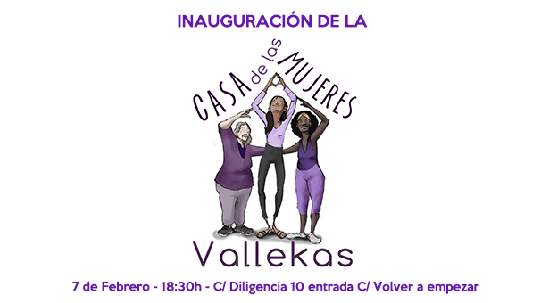 'La Casa de las Mujeres' inauguración de un nuevo espacio feminista en Vallekas