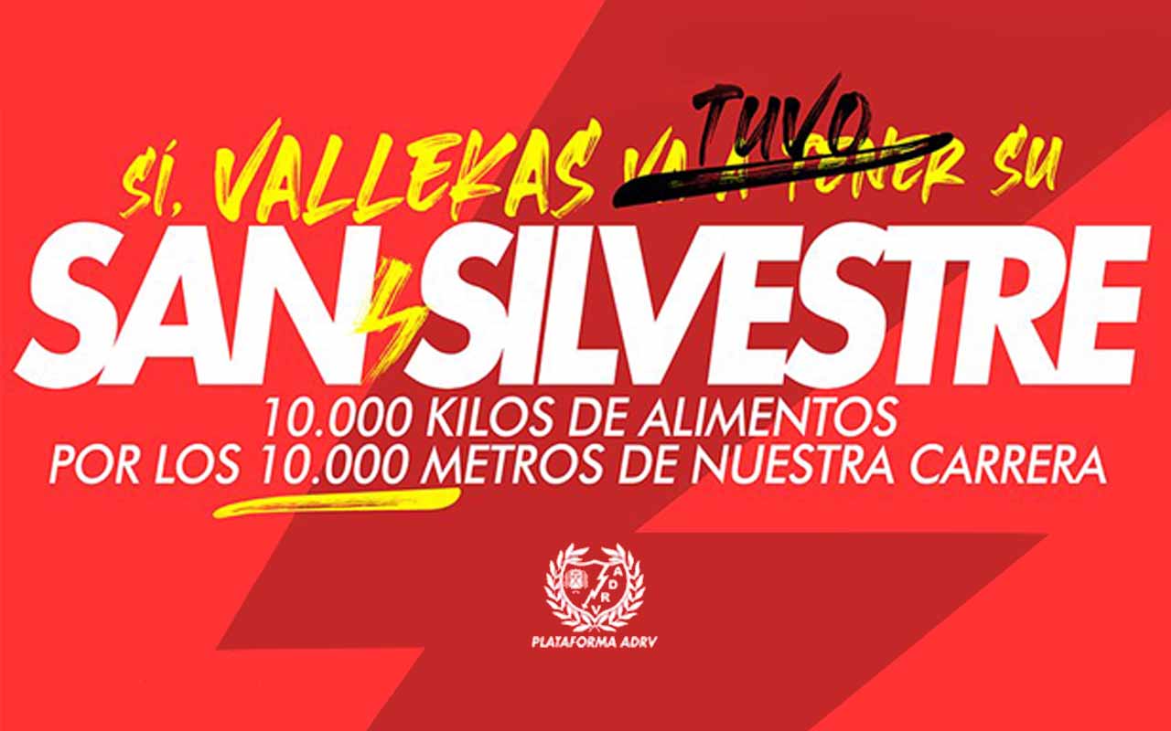 Vallekas tuvo su San Silvestre - 10.000 Kilos de alimentos por los 10.000 metros
