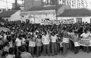Manifestaciones históricas en Vallecas