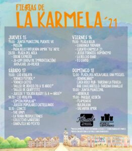 Programa de la Karmela 2021