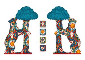 "Mosaico" del diseñador gráfico Beto Valencia