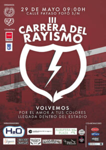 Cartel de la III Edición de la Carrera del Rayismo