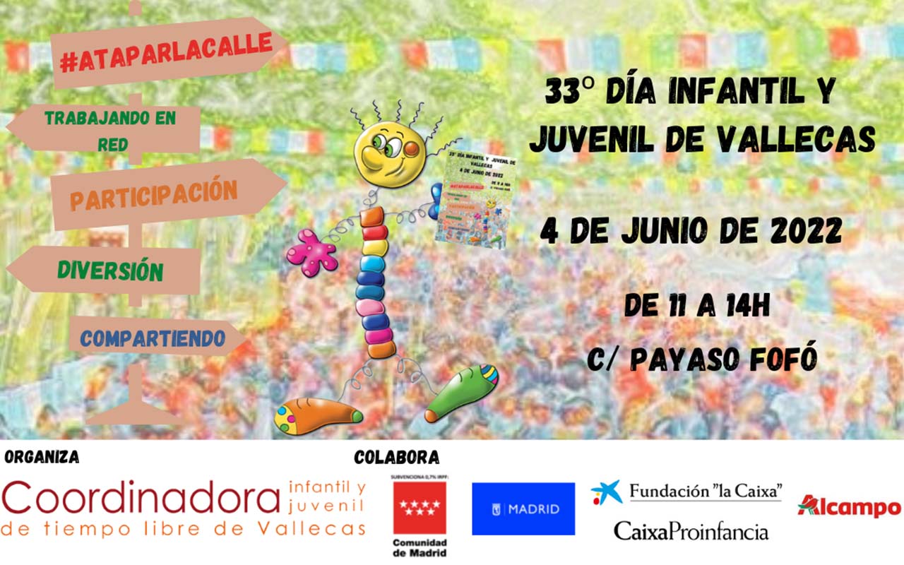 XXXIII Día Infantil y Juvenil de Vallecas - 4 de Junio de 2022