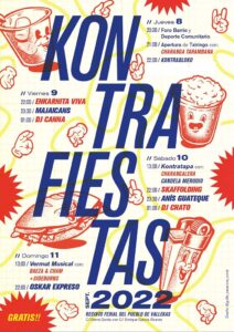 Cartel de las Kontrafiestas 2022