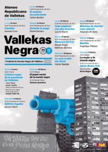 Programa del festival 'Vallekas Negra'