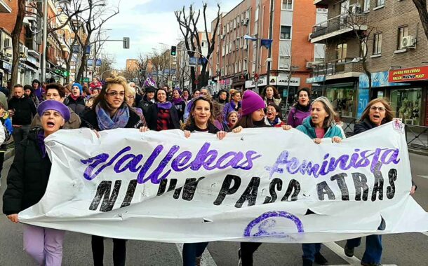 Vallekas Feminista - ‘NI UN PASO ATRÁS’ - 8M 2023