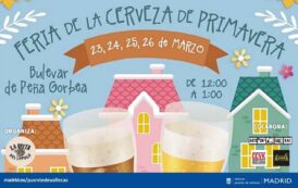 Feria primaveral de la Cerveza Artesana en el Bulevar de Peña Gorbea de Vallecas - 23 al 26 de Marzo