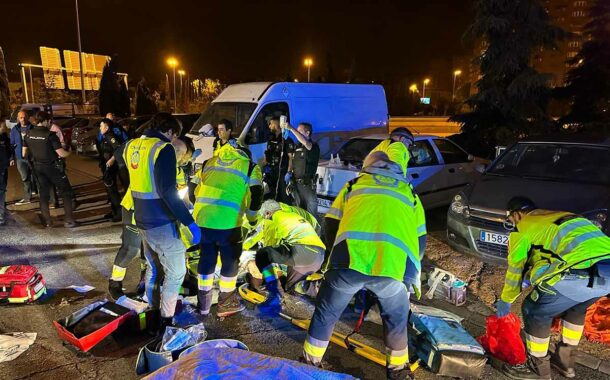 Tres detenidos por agredir con un machete a un joven en Puente de Vallecas