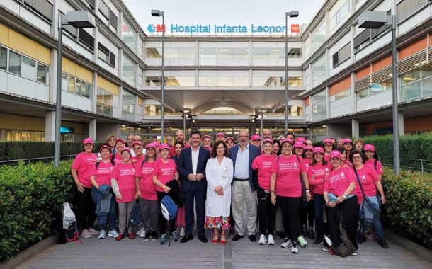 El Hospital Infanta Leonor inicia la sexta edición del 'Camino de esperanza' para pacientes con cáncer de mama