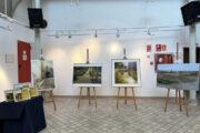 Inaugurada la exposición de las obras del XVII Certamen de Pintura Rápida al Aire Libre 'Escuela de Vallecas'