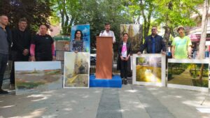 Ganadores del XVII Certamen de Pintura Rápida al Aire Libre 'Escuela de Vallecas'