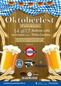 Cartel de la V edición de la Oktoberfest Vallekana