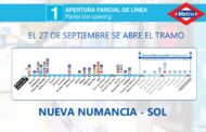 Reapertura parcial del tramo entre Nueva Numancia y Sol de la línea 1 de Metro