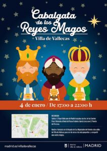 Cabalgata de los Reyes Magos en Villa de Vallecas