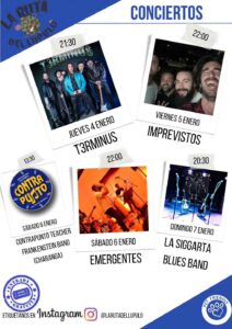 Conciertos de la Feria navideña de la Cerveza Artesana