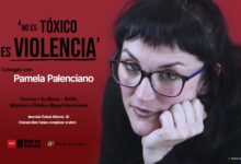 'No es Tóxico, es VIOLENCIA' - Diseño: Portal Vallecas