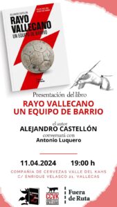 Cartel de la presentación del libro