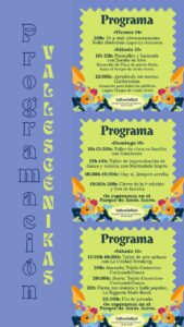 Programa de actividades de Vallescénikas
