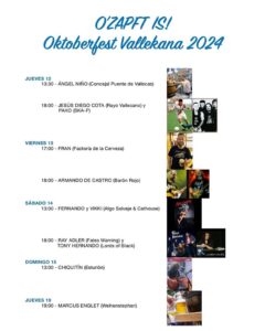 O’zapft is! de la Oktoberfest Vallekana