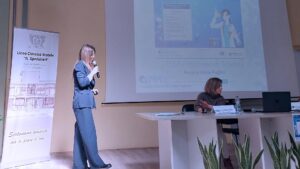 «Women in Science». Celebración del 8-M en el Liceo Classico Nicola Spedalieri de Catania, Sicilia, Italia