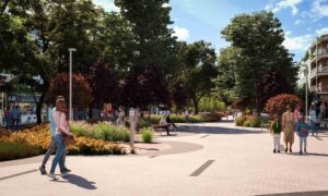 Diseño 3D de la remodelación del Paseo Federico García Lorca - Imagen: Ayuntamiento de Madrid