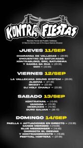 Programa de las Kontrafiestas 2025