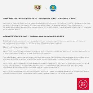 Acta arbitral del encuentro